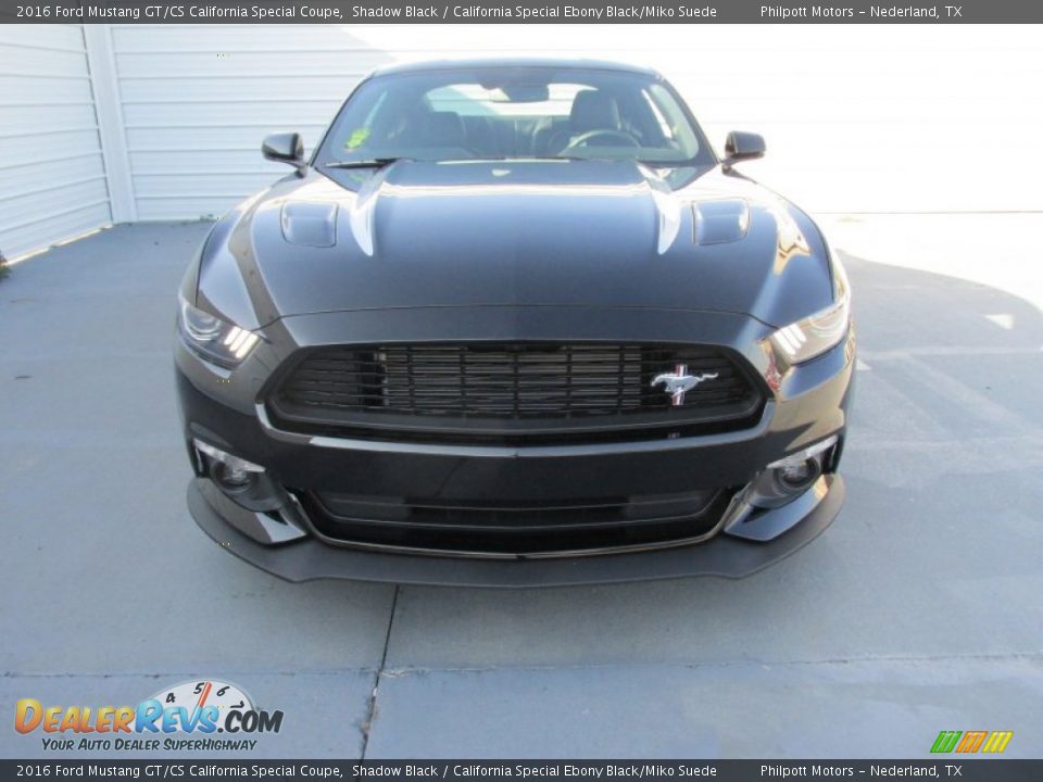 Shadow Black 2016 Ford Mustang GT/CS California Special Coupe Photo #8