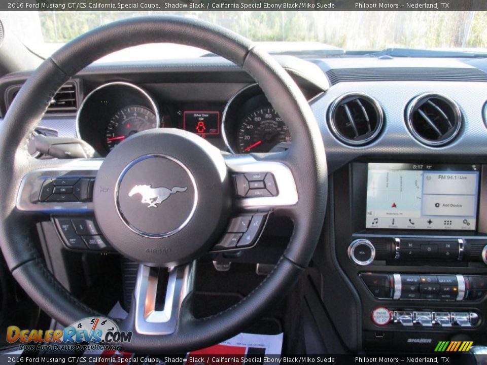 2016 Ford Mustang GT/CS California Special Coupe Steering Wheel Photo #22