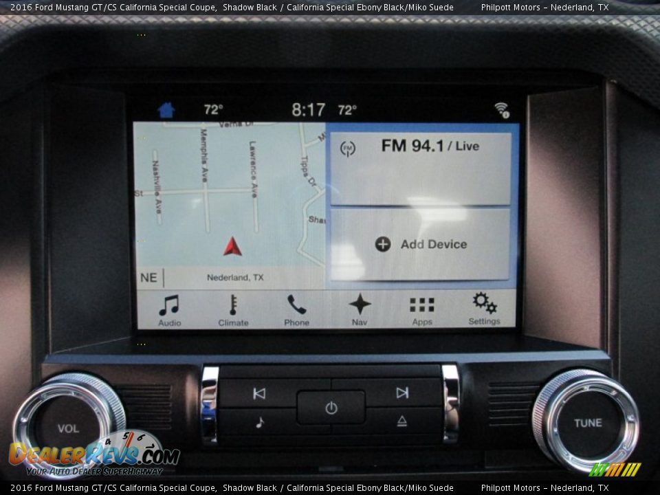 Navigation of 2016 Ford Mustang GT/CS California Special Coupe Photo #24