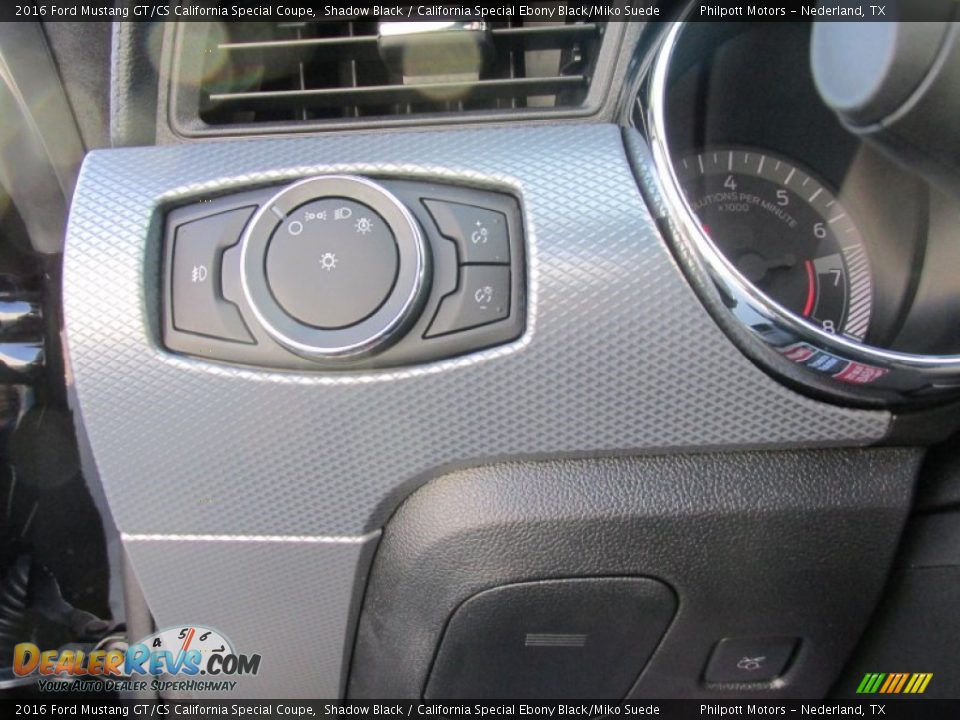 Controls of 2016 Ford Mustang GT/CS California Special Coupe Photo #29