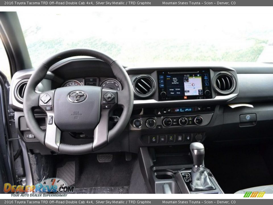 Dashboard of 2016 Toyota Tacoma TRD Off-Road Double Cab 4x4 Photo #6