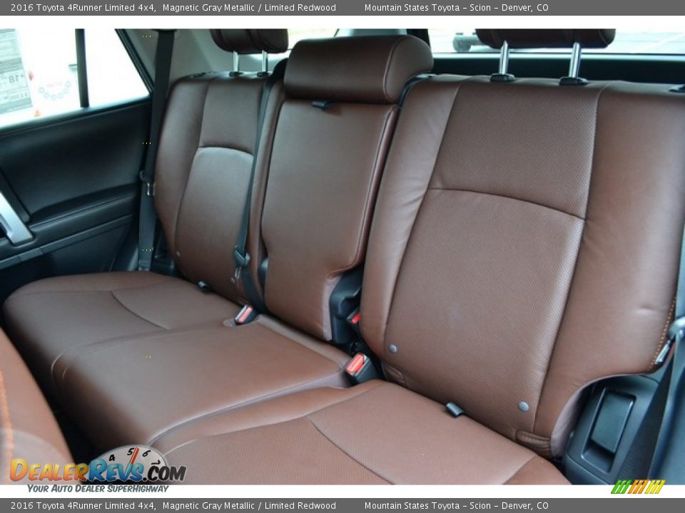 Rear Seat of 2016 Toyota 4Runner Limited 4x4 Photo #7