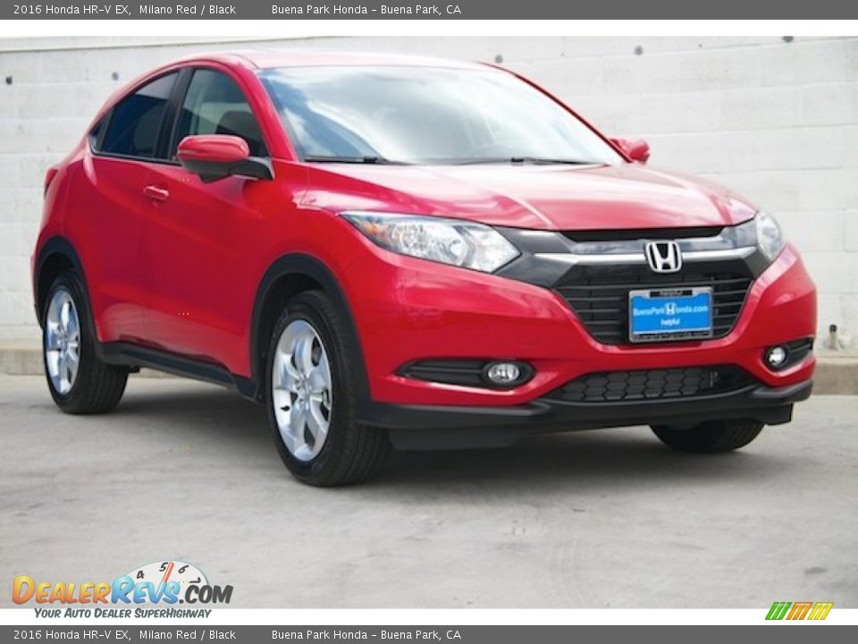 2016 Honda HR-V EX Milano Red / Black Photo #1