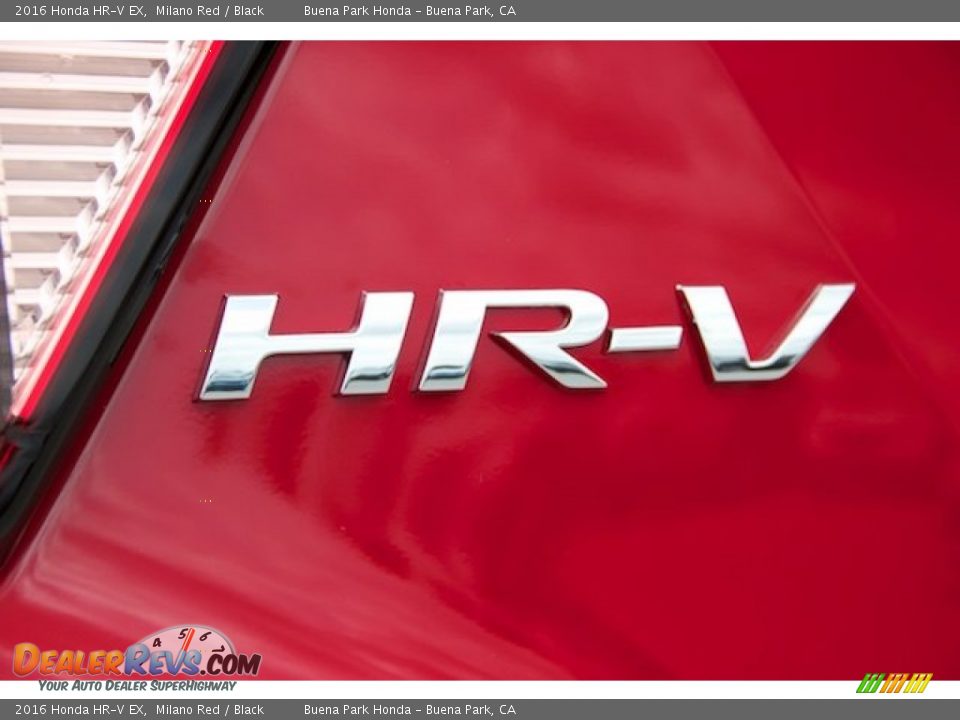 2016 Honda HR-V EX Milano Red / Black Photo #3