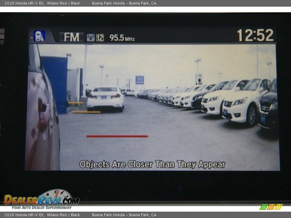 2016 Honda HR-V EX Milano Red / Black Photo #7