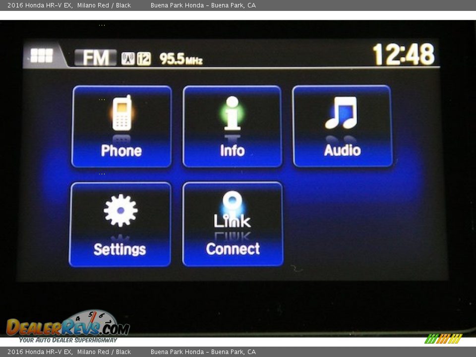 2016 Honda HR-V EX Milano Red / Black Photo #16