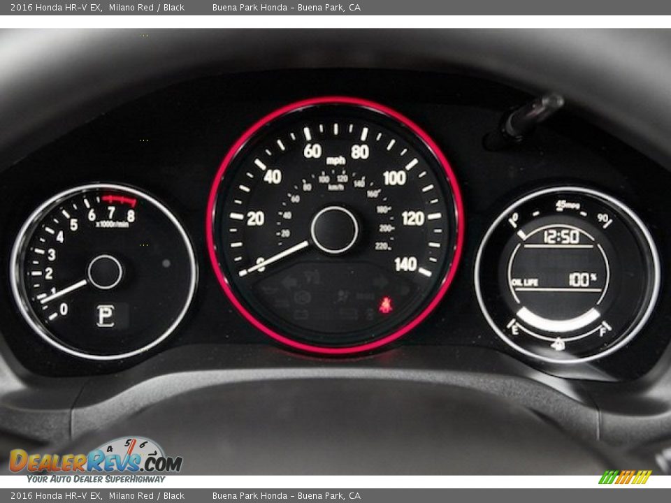 2016 Honda HR-V EX Gauges Photo #18