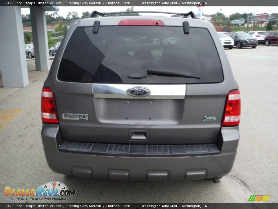 2012 Ford Escape Limited V6 4WD Sterling Gray Metallic / Charcoal Black Photo #9