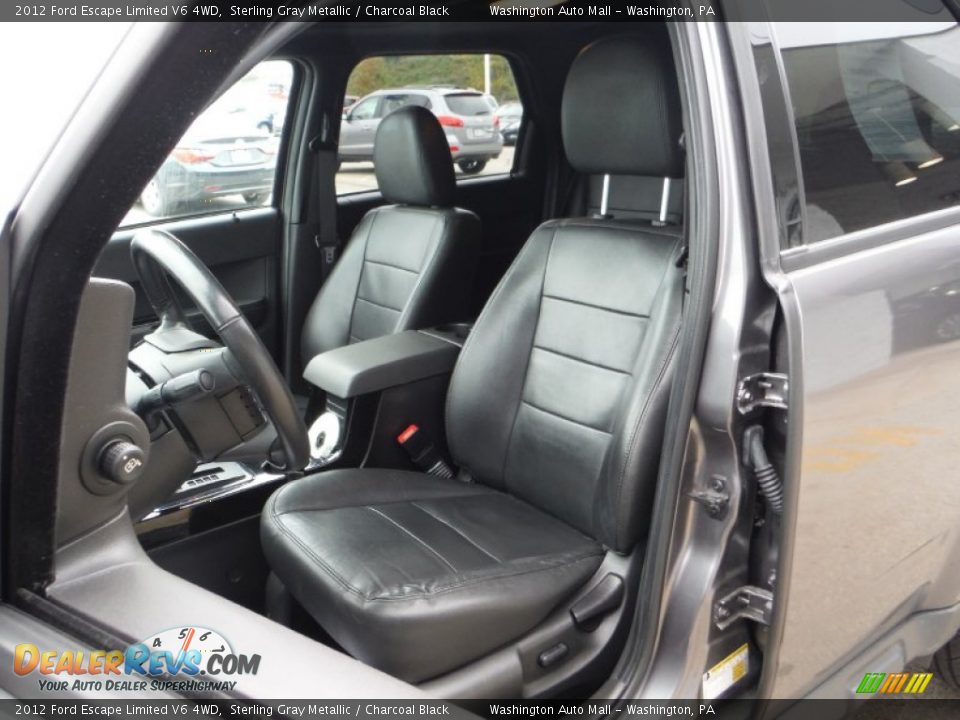 2012 Ford Escape Limited V6 4WD Sterling Gray Metallic / Charcoal Black Photo #12