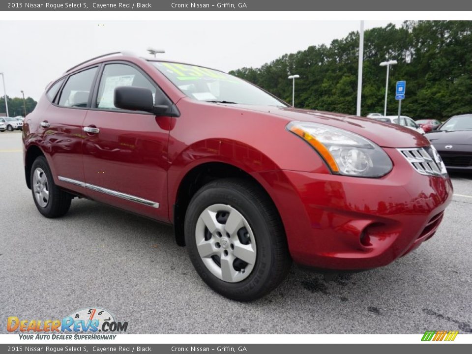 Front 3/4 View of 2015 Nissan Rogue Select S Photo #7