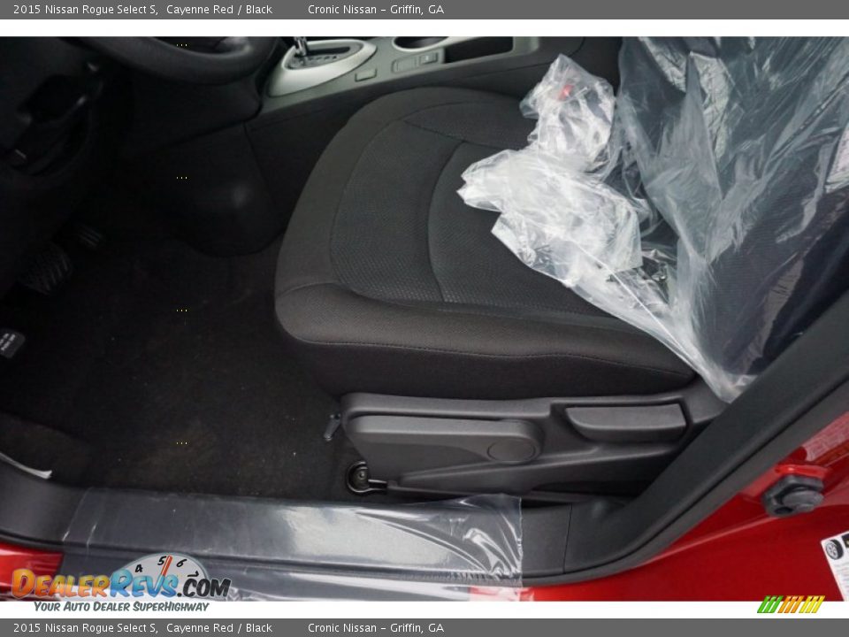 2015 Nissan Rogue Select S Cayenne Red / Black Photo #9