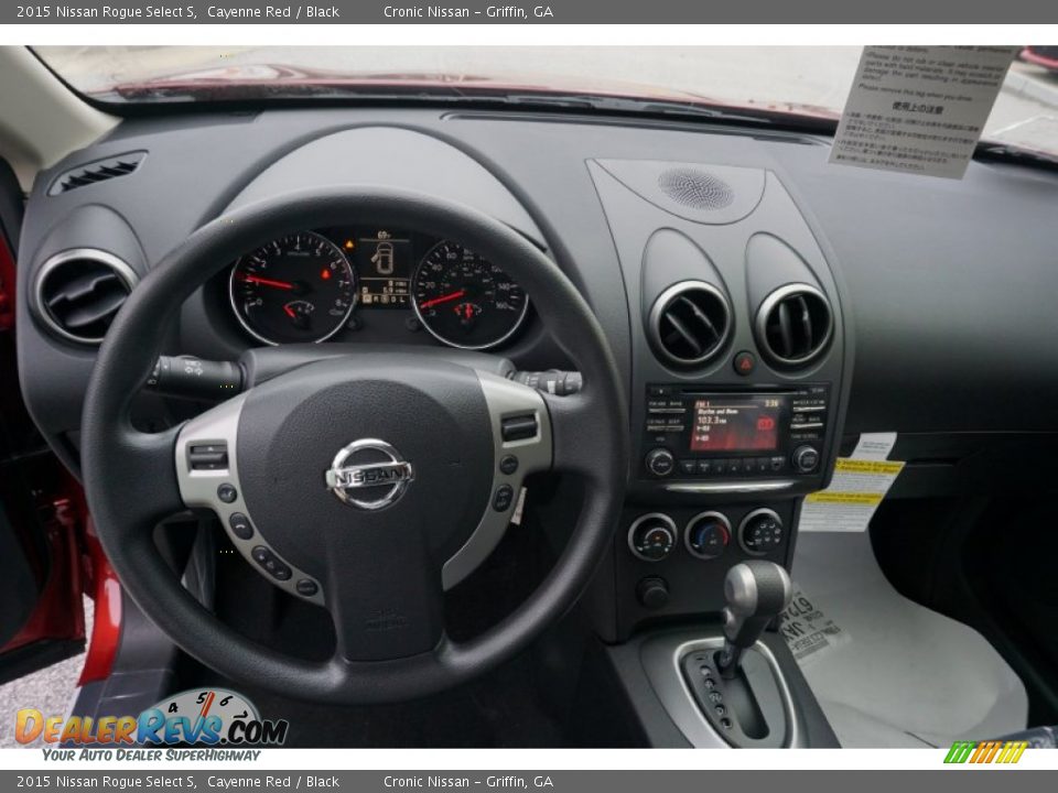 2015 Nissan Rogue Select S Cayenne Red / Black Photo #10