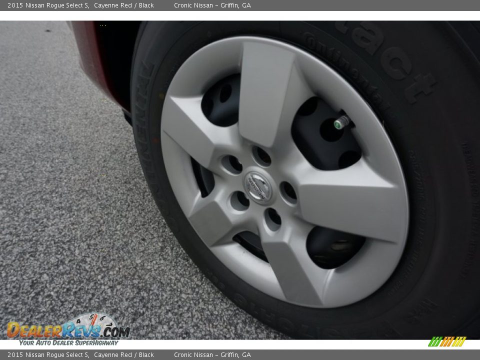 2015 Nissan Rogue Select S Cayenne Red / Black Photo #11