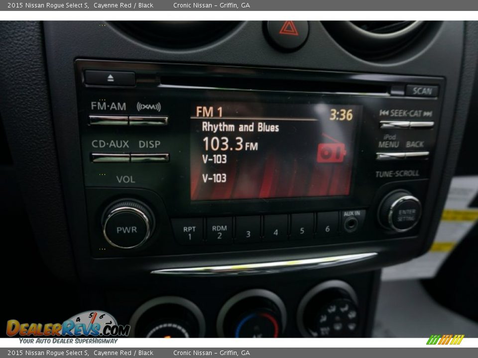 2015 Nissan Rogue Select S Cayenne Red / Black Photo #15