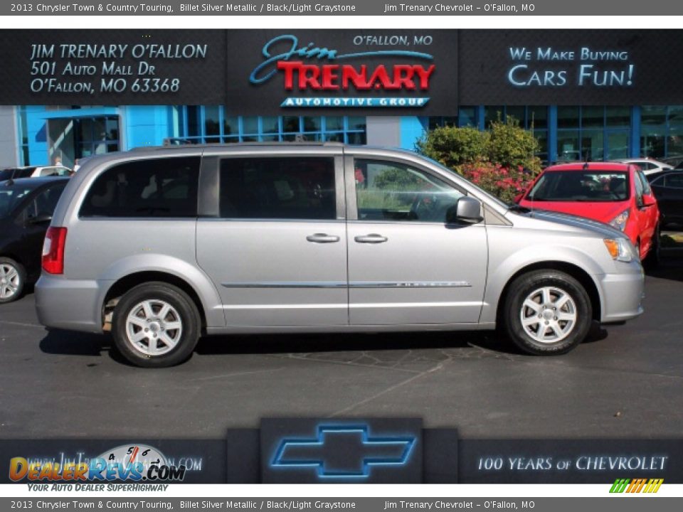 2013 Chrysler Town & Country Touring Billet Silver Metallic / Black/Light Graystone Photo #1