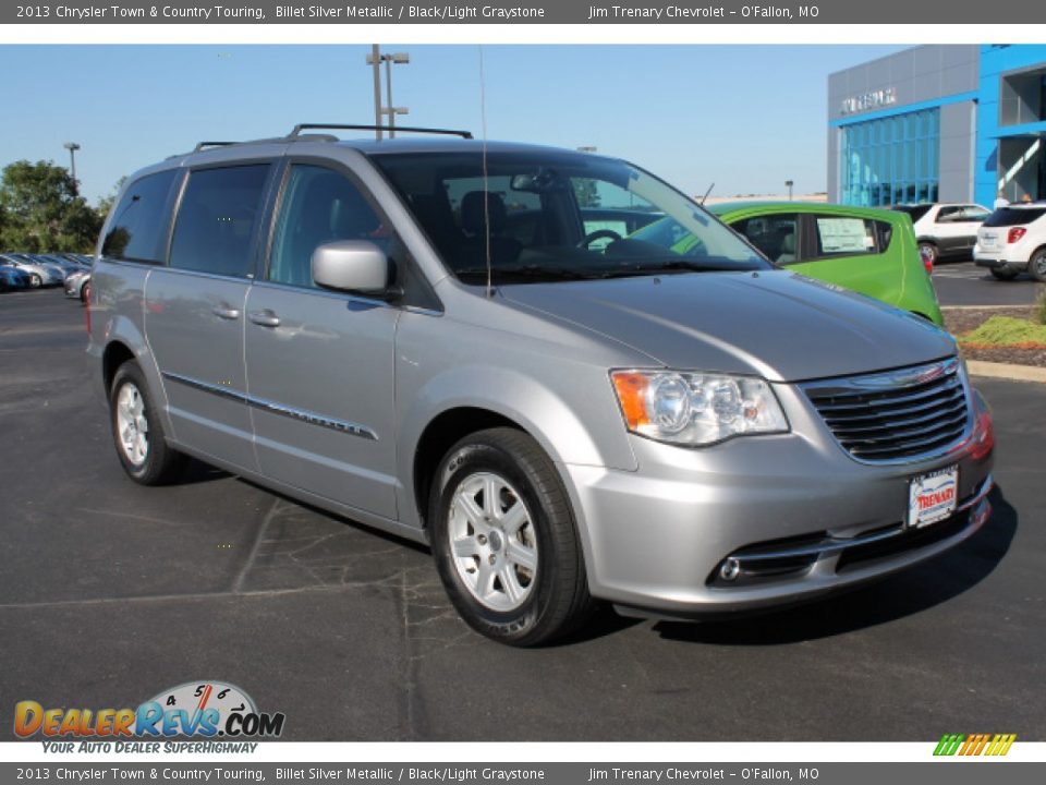 2013 Chrysler Town & Country Touring Billet Silver Metallic / Black/Light Graystone Photo #2
