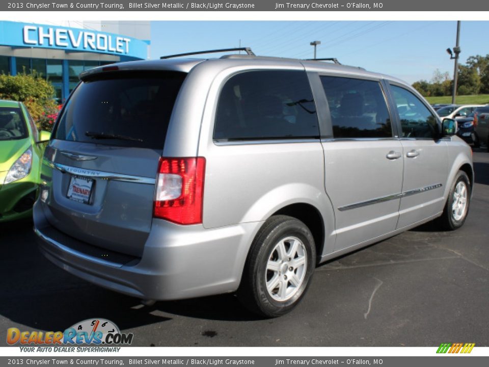 2013 Chrysler Town & Country Touring Billet Silver Metallic / Black/Light Graystone Photo #3