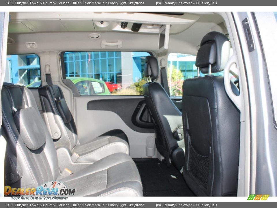 2013 Chrysler Town & Country Touring Billet Silver Metallic / Black/Light Graystone Photo #9