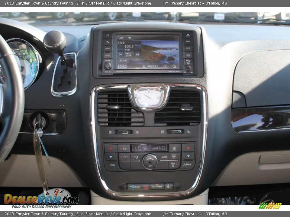 2013 Chrysler Town & Country Touring Billet Silver Metallic / Black/Light Graystone Photo #12