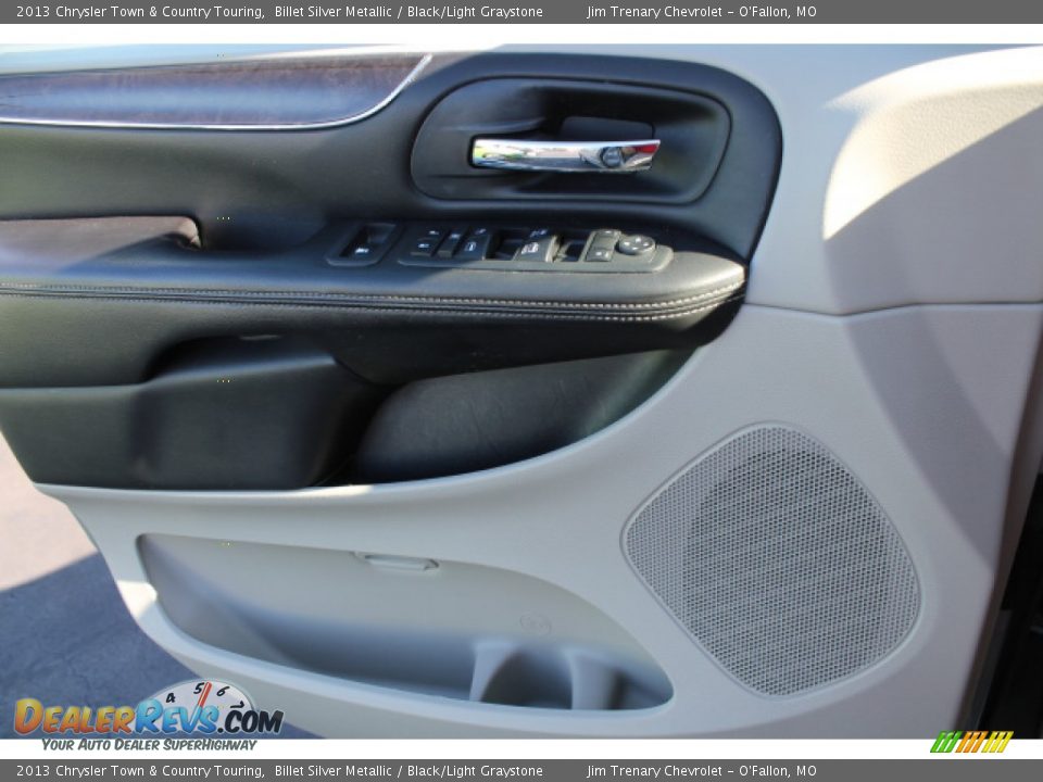 2013 Chrysler Town & Country Touring Billet Silver Metallic / Black/Light Graystone Photo #15