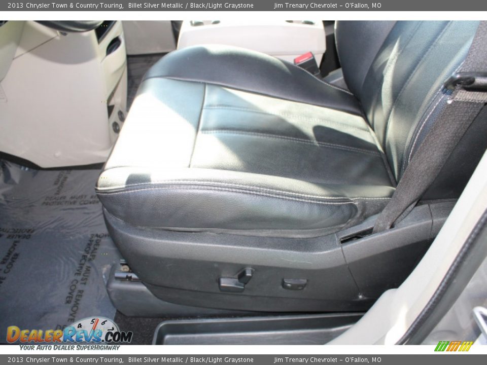 2013 Chrysler Town & Country Touring Billet Silver Metallic / Black/Light Graystone Photo #16