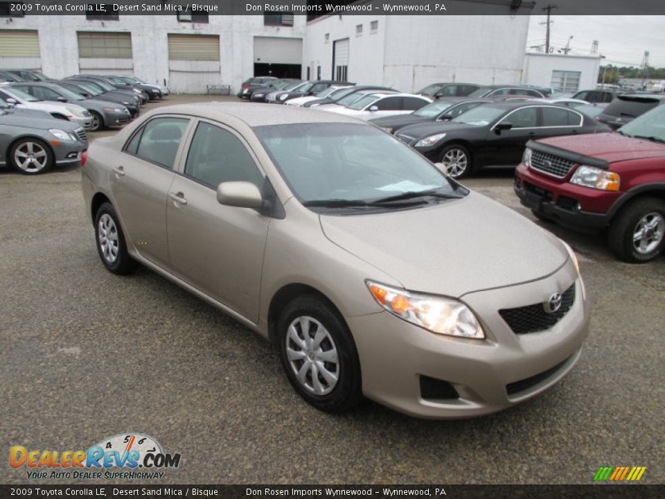 2009 Toyota Corolla LE Desert Sand Mica / Bisque Photo #1