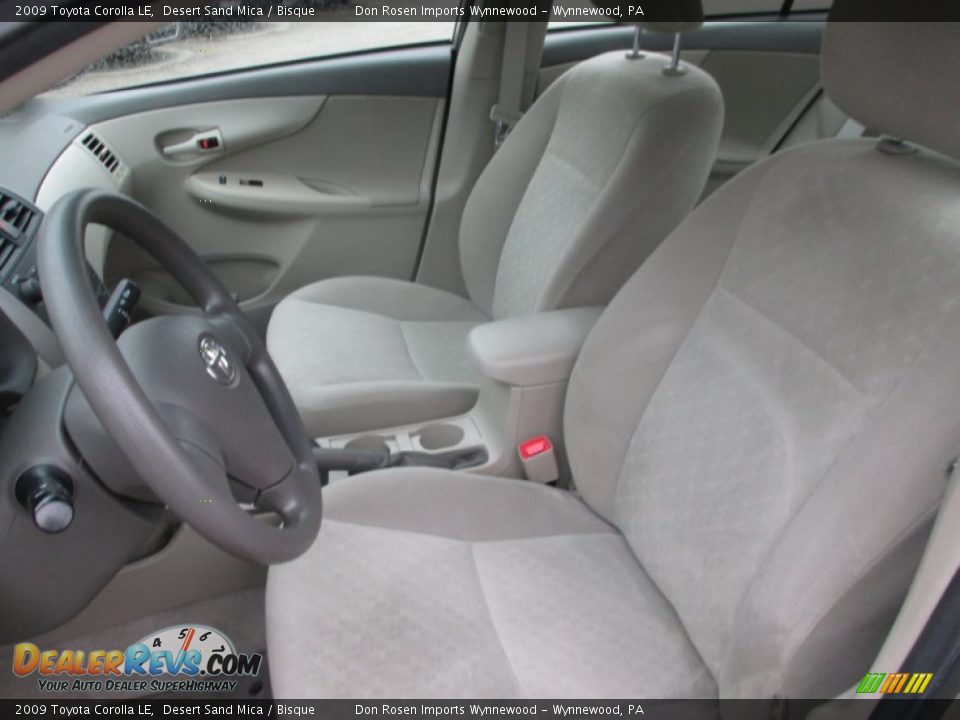 2009 Toyota Corolla LE Desert Sand Mica / Bisque Photo #4