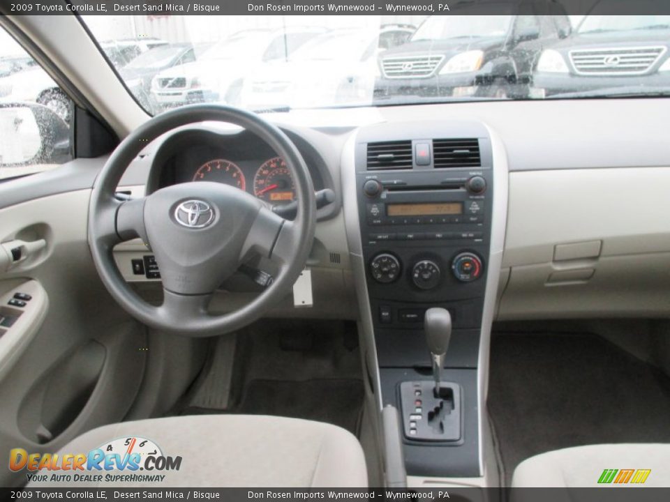 2009 Toyota Corolla LE Desert Sand Mica / Bisque Photo #5