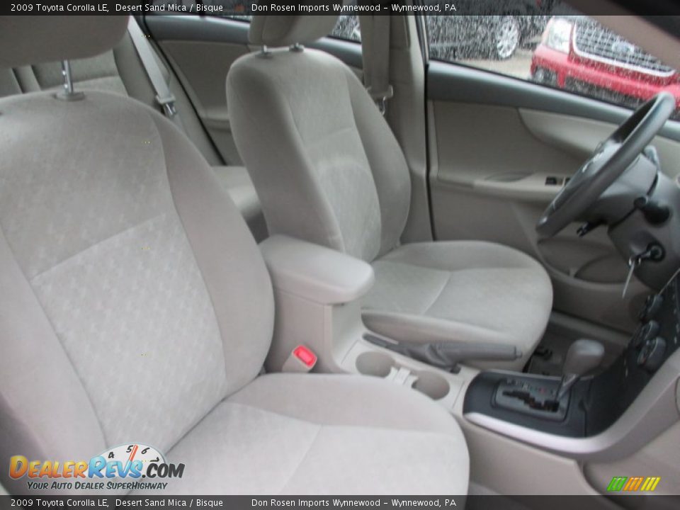 2009 Toyota Corolla LE Desert Sand Mica / Bisque Photo #6