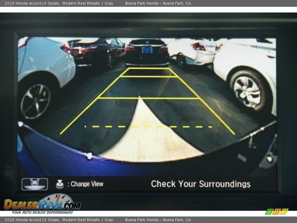 2016 Honda Accord LX Sedan Modern Steel Metallic / Gray Photo #16