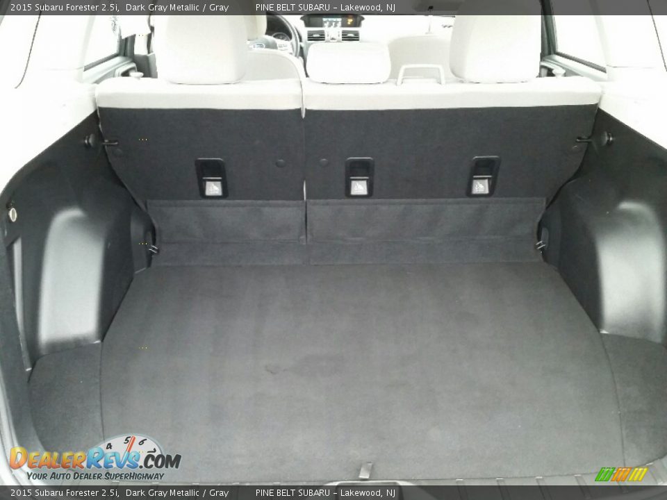2015 Subaru Forester 2.5i Dark Gray Metallic / Gray Photo #9