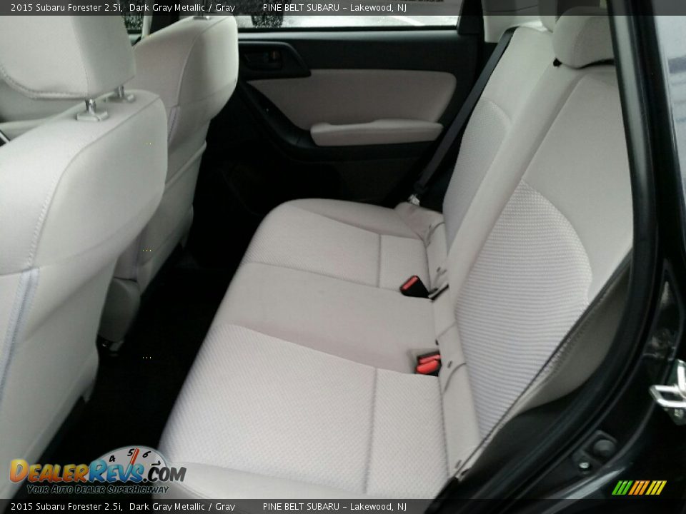 2015 Subaru Forester 2.5i Dark Gray Metallic / Gray Photo #13