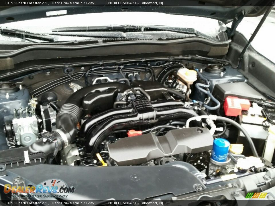 2015 Subaru Forester 2.5i Dark Gray Metallic / Gray Photo #21