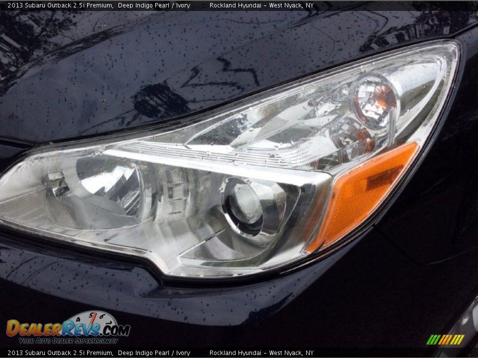2013 Subaru Outback 2.5i Premium Deep Indigo Pearl / Ivory Photo #30