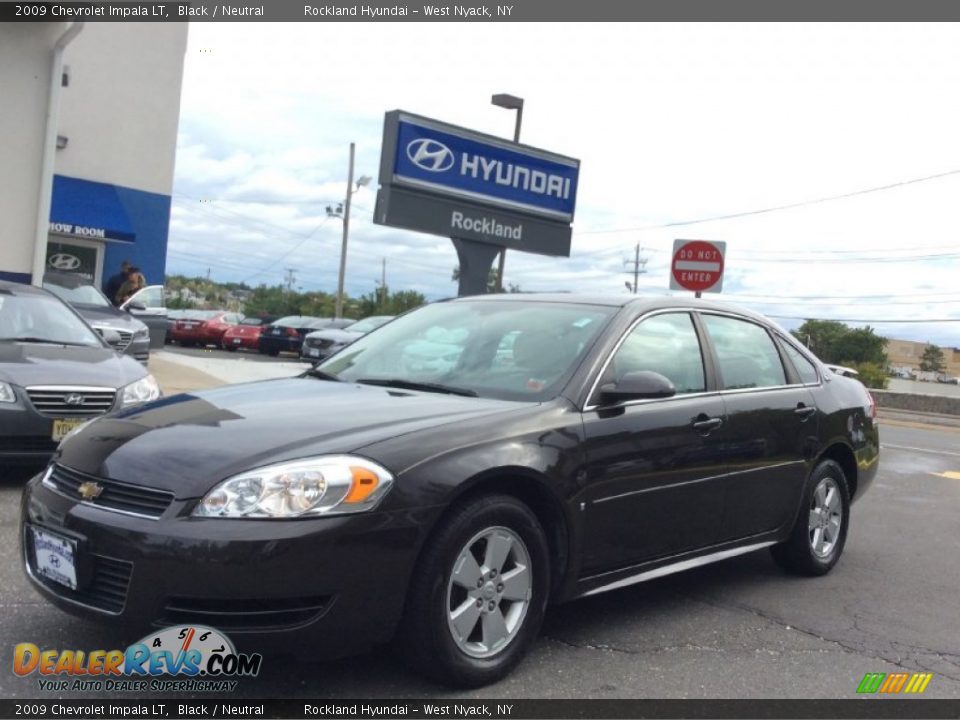 2009 Chevrolet Impala LT Black / Neutral Photo #1