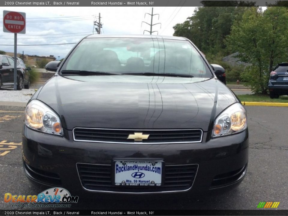 2009 Chevrolet Impala LT Black / Neutral Photo #2