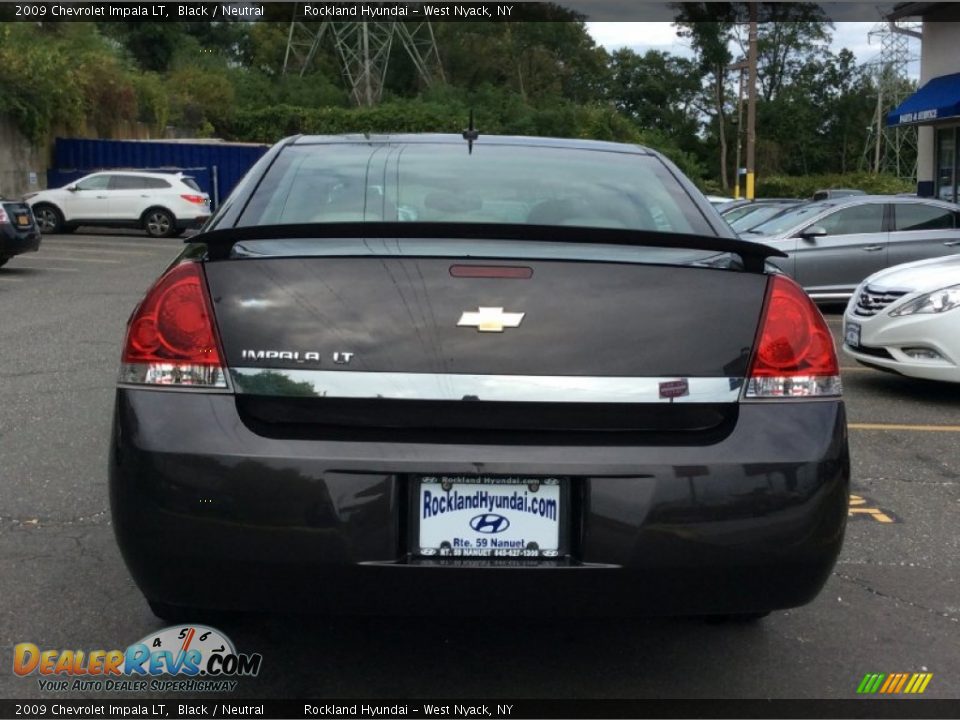 2009 Chevrolet Impala LT Black / Neutral Photo #5