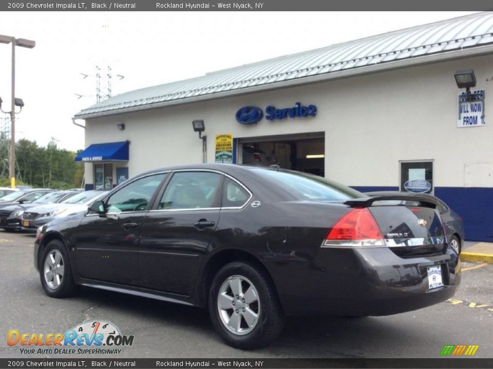 2009 Chevrolet Impala LT Black / Neutral Photo #6