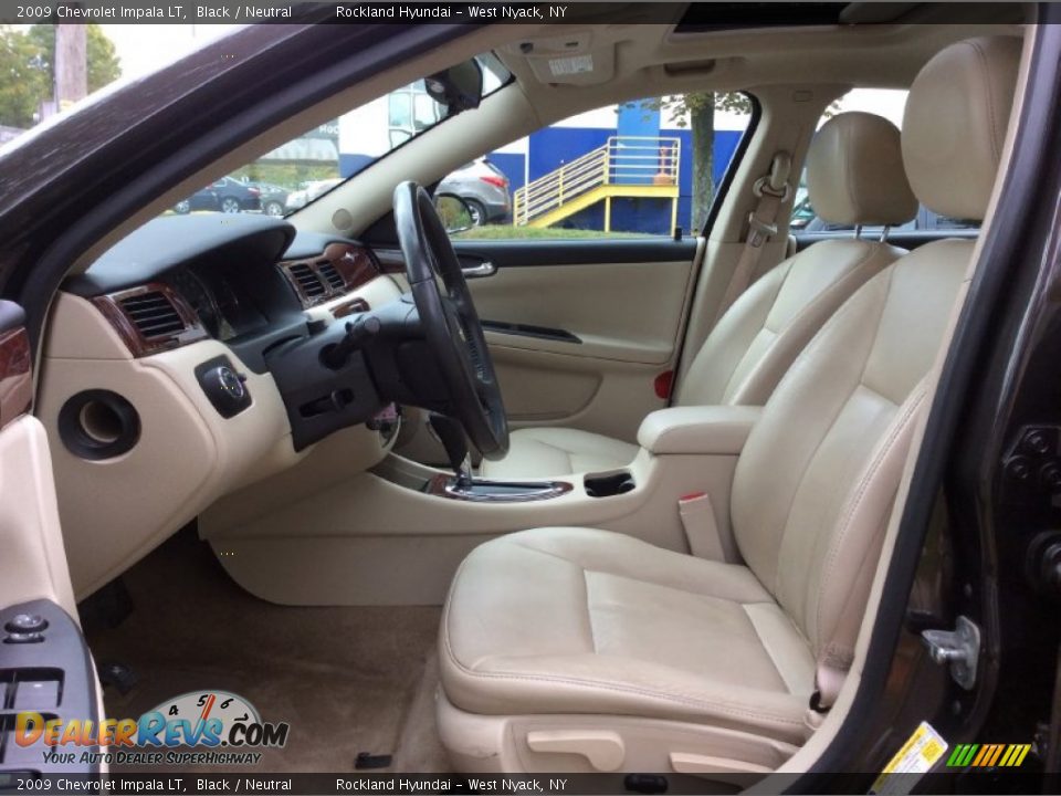 2009 Chevrolet Impala LT Black / Neutral Photo #10