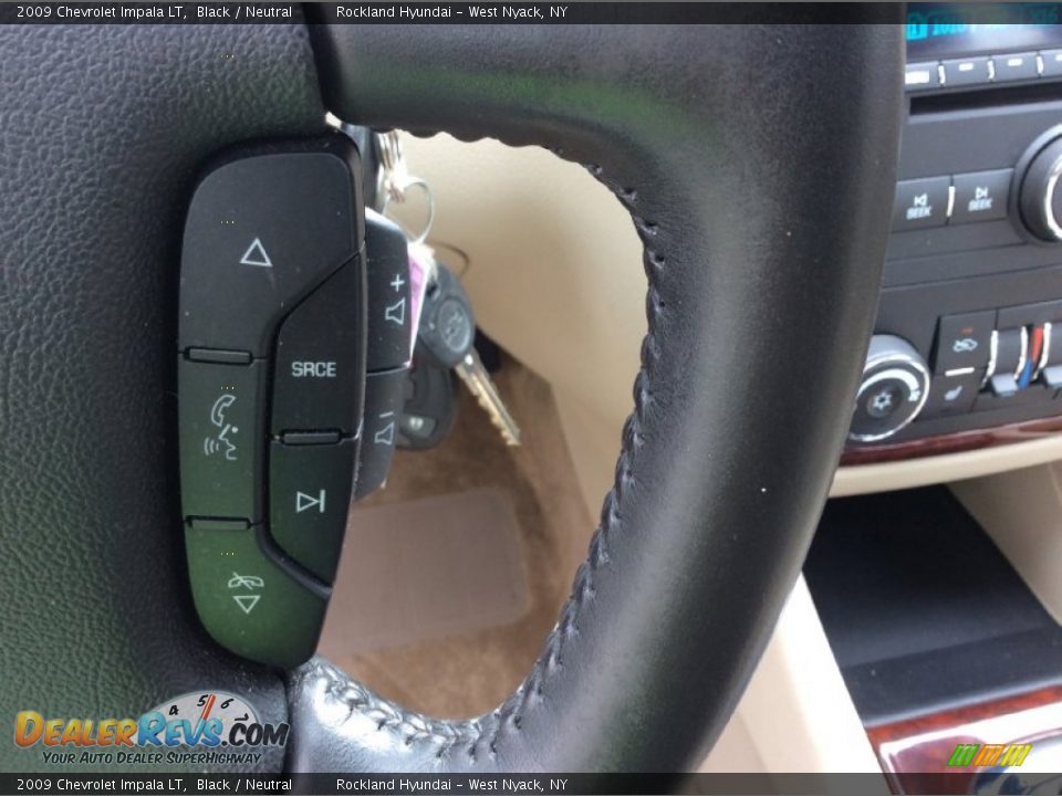2009 Chevrolet Impala LT Black / Neutral Photo #19