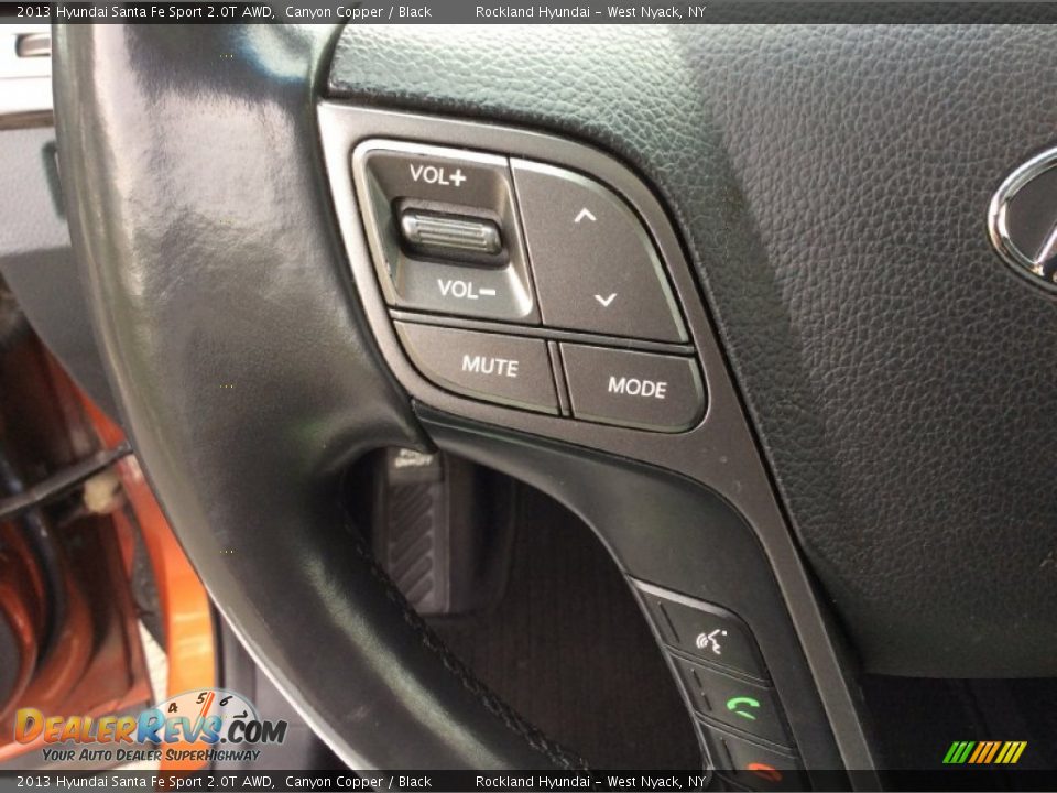 2013 Hyundai Santa Fe Sport 2.0T AWD Canyon Copper / Black Photo #19
