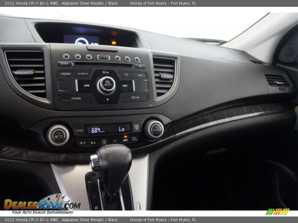 2012 Honda CR-V EX-L 4WD Alabaster Silver Metallic / Black Photo #13