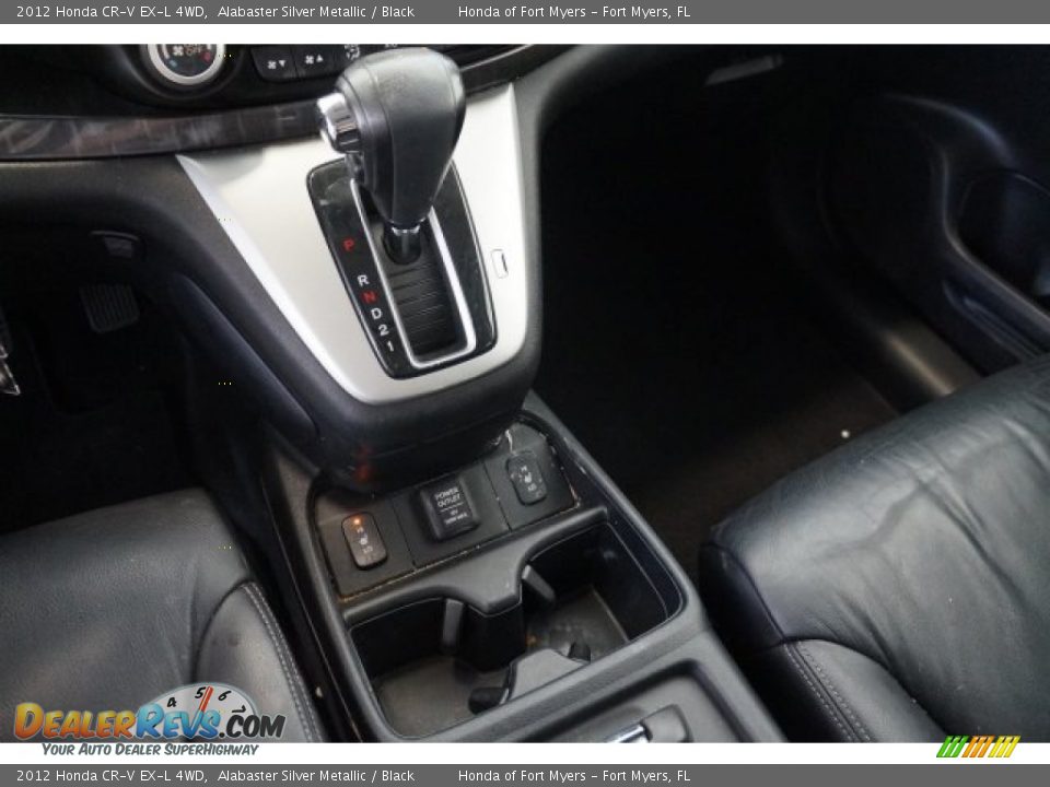 2012 Honda CR-V EX-L 4WD Alabaster Silver Metallic / Black Photo #16