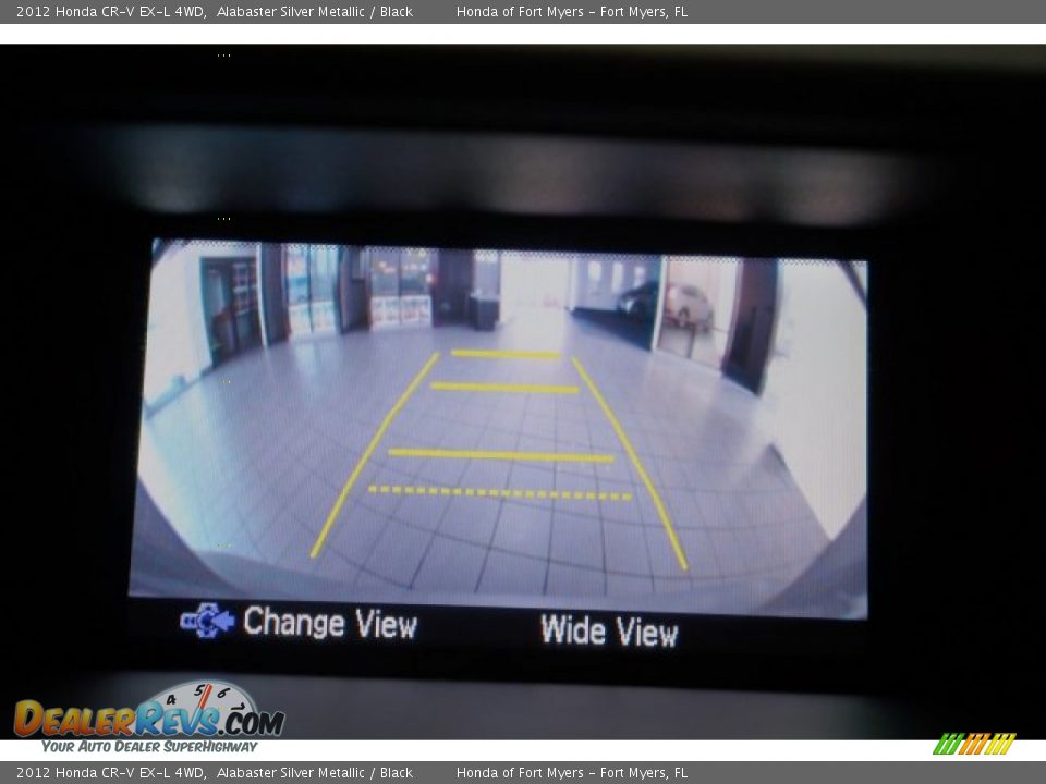 2012 Honda CR-V EX-L 4WD Alabaster Silver Metallic / Black Photo #19