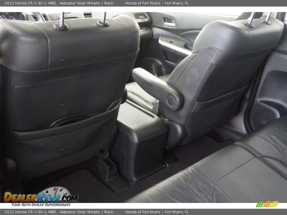 2012 Honda CR-V EX-L 4WD Alabaster Silver Metallic / Black Photo #26