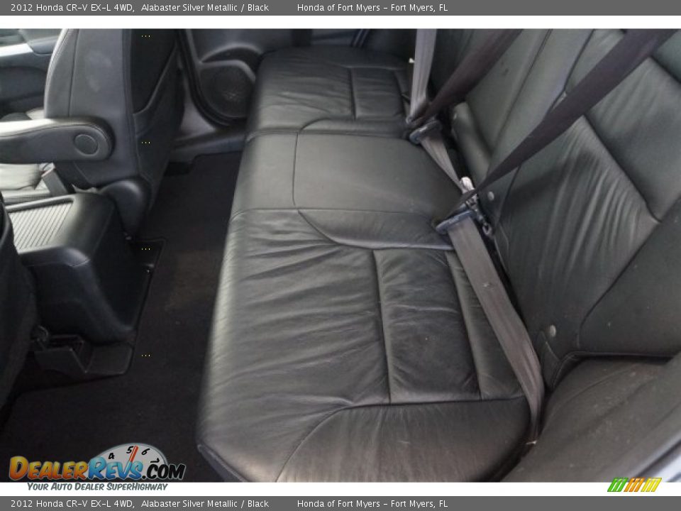 2012 Honda CR-V EX-L 4WD Alabaster Silver Metallic / Black Photo #27