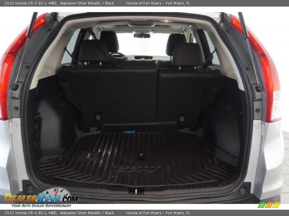 2012 Honda CR-V EX-L 4WD Alabaster Silver Metallic / Black Photo #31