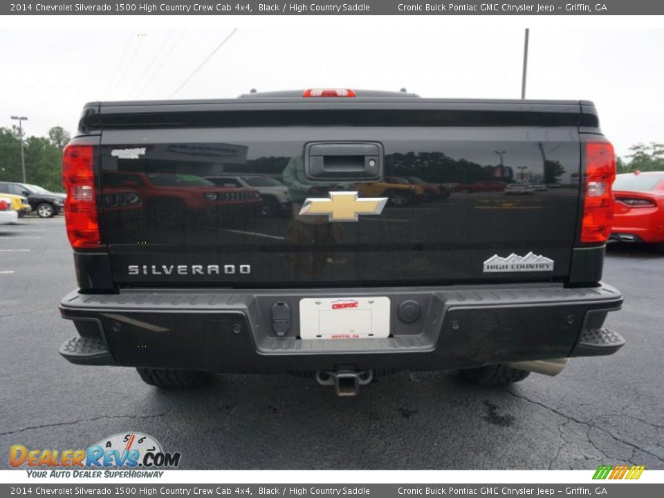 2014 Chevrolet Silverado 1500 High Country Crew Cab 4x4 Black / High Country Saddle Photo #6