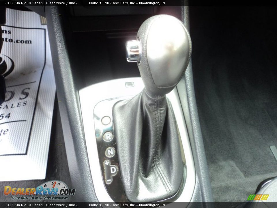 2013 Kia Rio LX Sedan Clear White / Black Photo #15