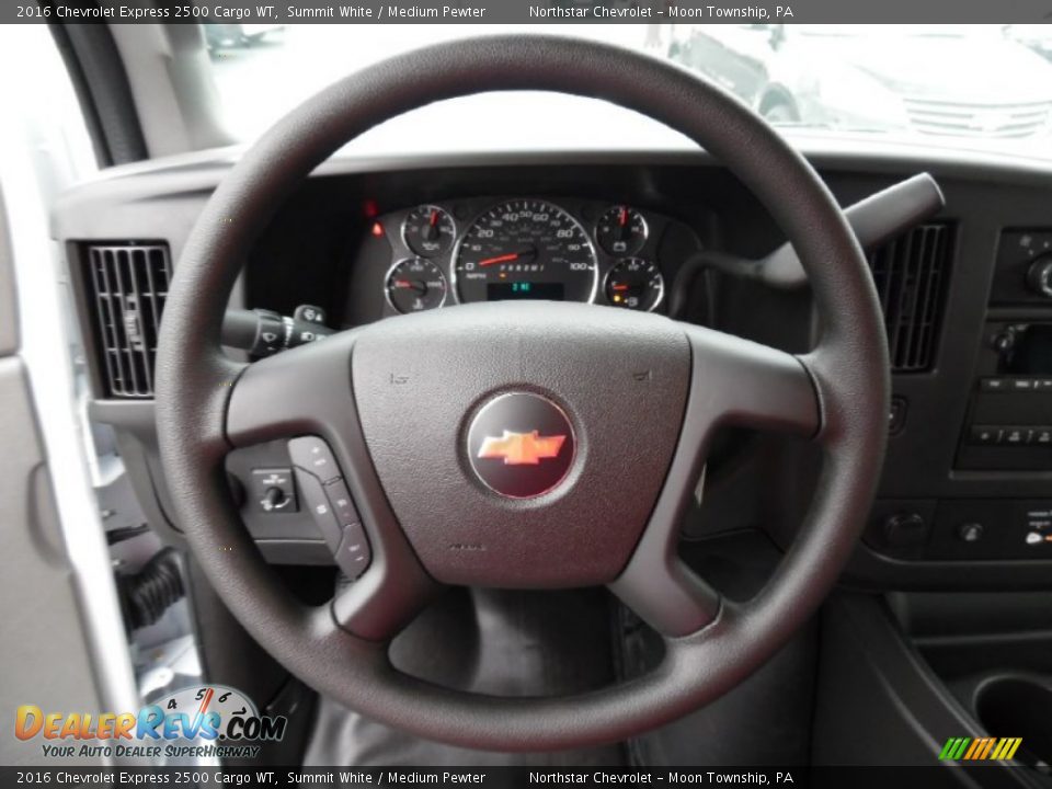 2016 Chevrolet Express 2500 Cargo WT Steering Wheel Photo #18